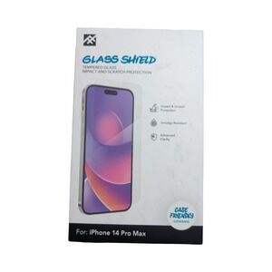 Aa9-N Zagg Glass Shield Tempered Glass Screen Protector Apple iPhone 14‎ Pro Max